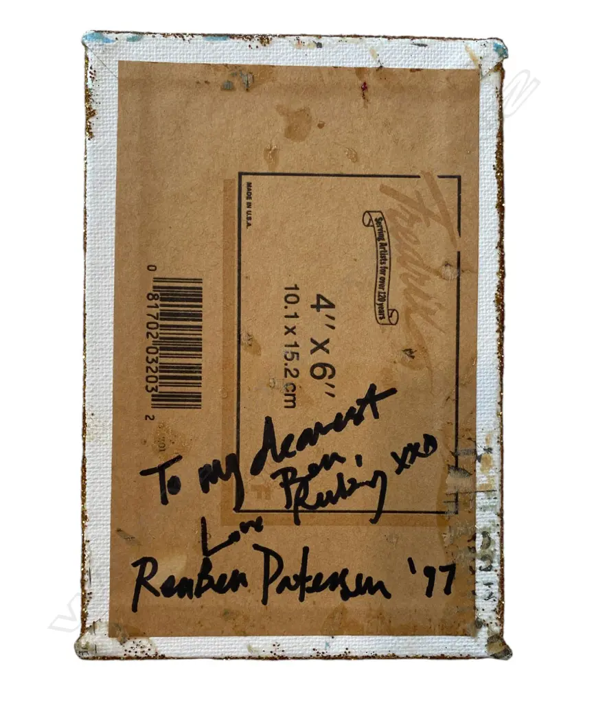 Reuben Paterson (1973-)' To my dearest Ron, love Ruby XXX', Image 1++